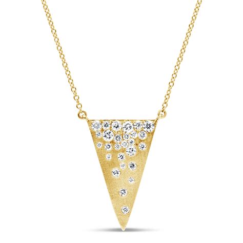 triangle pendant necklace